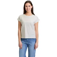 Cartoon Printshirt mit Ärmelaufschlag in Patch Cream/Rosé | Gr.: