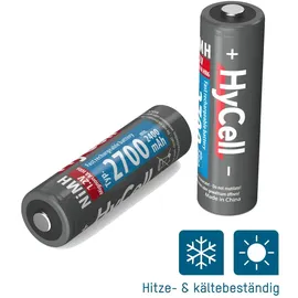 HyCell HR06 2700 Mignon AA Typ 2700mAh NiMH 2400 mAh 1.2 V 4 St.