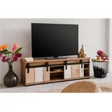 Hti-Living TV-Board Göteborg mit 4 Fächern