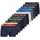JACK & JONES JACSOLID TRUNKS Blau/Schwarz/Grau S 12er Pack