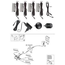 INOSIGN VERA Sideboard 150 x 39,5 x 67,9 grau