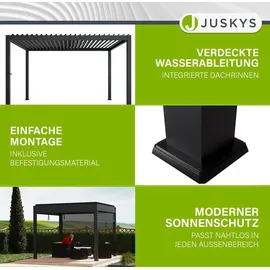 Juskys Lamellendach Tahiti 3 x 4 m 28539