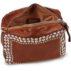 Campomaggi Kate Schultertasche Leder Braun/Silber