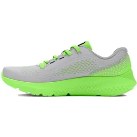 Under Armour Rogue 4 AL Laufschuhe Jungen 101 mod gray/morph green/black 33