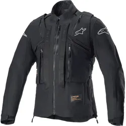 Alpinestars Techdura, Textiljacke wasserdicht - Schwarz - L