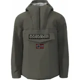 Napapijri Rainforest wasserabweisende Anorak-Jacke Winter-Jacke NP0A4GMCG0A1 Khaki-Grün - M