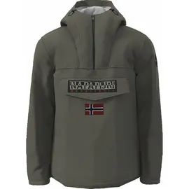 Napapijri Rainforest wasserabweisende Anorak-Jacke Winter-Jacke NP0A4GMCG0A1 Khaki-Grün - M