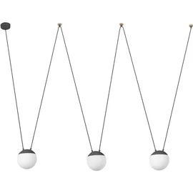 FARO Mine 3-flg. 19 cm dunkelgrau Aluminium, Holz