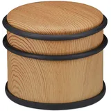 Relaxdays Türstopper Braun 10 cm