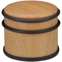 Relaxdays Türstopper Braun 10 cm