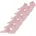 Happy 6 Paar Rosa 39-42