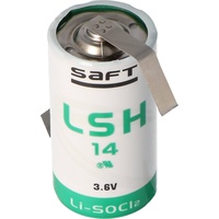 Saft LSH14CNR Lithium Batterie 3.6V 5500mAh mit Lötfahnen in