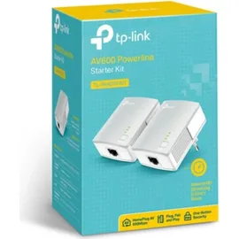 TP-Link AV600 Powerline Adapter Kit TL-PA4010KIT 600 Mbps 2 Adapter