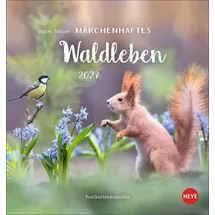 Heye Vadim Trunov: Märchenhaftes Waldleben Postkartenkalender 2027