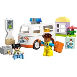 0 LEGO® DUPLO - Rettungswagen mit Fahrer