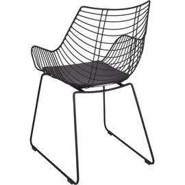 Beliani Metallstuhl 2er Set ANNAPOLIS