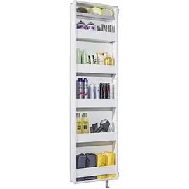 Germania Schuhschrank 50 x 195 cm Weiß