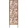 Harms DS Garden Pleasure Gartenstele DAISIES mit Solar-LED, 2er Set, Stahl Rostoptik,