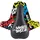 Reverse Components Nico Vink Shovel & Shred 127 mm Schwarz/Weiß