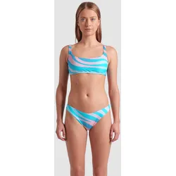 Bustier-Bikini Damen arena Water Print - Flow - XS