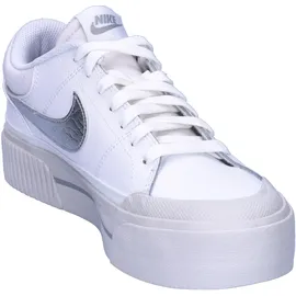 Nike Court Legacy Lift White/Light Bone/Photon Dust/Metallic Silver 40