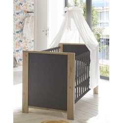 Mäusbacher Babybett Tom 70 x 140 cm Lack Anthrazit / Matt