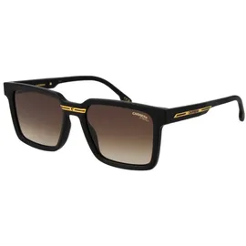 Carrera VICTORY C 02/S Herren-Sonnenbrille Vollrand Quadratisch Kunststoff-Gestell, schwarz