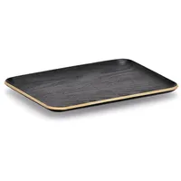 Zeller Schneidebrett Holz 1 27 x 20 x 1,5 cm Schwarz