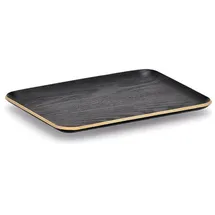 Zeller Schneidebrett Holz 1 27 x 20 x 1,5 cm Schwarz