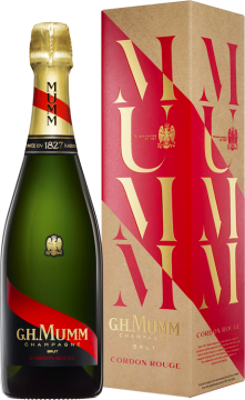Mumm Cordon Rouge Champagner - Mit Etui Kraft