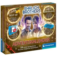 CLEMENTONI Ehrlich Brothers Adventskalender der Magie mit 24 Zaubertricks für Kinder ab 7 Jahren von Clementoni 59407