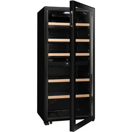LA SOMMELIERE La Sommelière LS102DZBLACK (schwarz) Weintemperierschrank