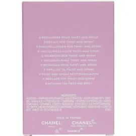 Chanel Chance Eau Tendre Eau de Toilette Nachfüllung 3 x 20 ml