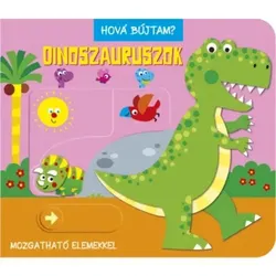 Wo habe ich mich versteckt? - Dinosaurier - Buch auf Ungarisch