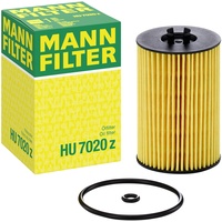 MANN-FILTER HU 7020 z Ölfilter – Ölfilter Satz mit Dichtung / Dichtungssatz – für PKW