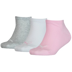 PUMA Kinder Sneaker Socken - Kids's Invisible, 3er Pack Rosa 39-42