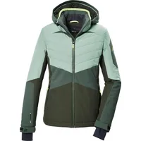 KILLTEC Damen Skijacke/Funktionsjacke mit abzippbarer Kapuze und Schneefang KSW