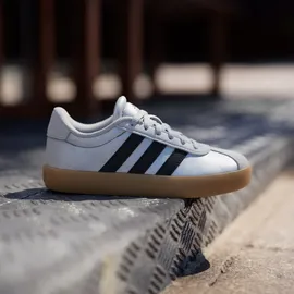 adidas VL Court 3.0 Silver Metallic / Core Black / Light Solid Grey 38 2/3