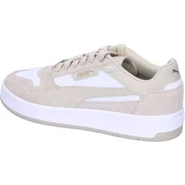 Puma Court Classic Street Suede Sneaker 03 white/desert dust/gold 43