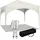 Woltu Faltpavillon 3 x 3 m inkl. 4 Seitenteile Beige/Weiß