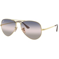 Ray-Ban 0RB3689 AVIATOR METAL II 001/GE Gold Gr. 58/14 (mit Sehstärke)