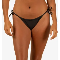 Bikini-Hose Damen geknotet Surfen - Sofy Symi schwarz EINHEITSFARBE DE 44 / FR 46