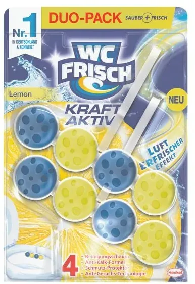 Duo-Pack WC-Duftspüler »WC Frisch Kraft Aktiv Lemon«, WC FRISCH