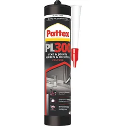 Montagekleber PATTEX PL300 transparent 300g Kartusche