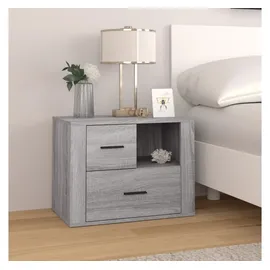vidaXL Nachtschrank Grau Sonoma 60 x 36 x 45 cm Grau