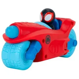 Jazwares Spidey 3-in-1 Fahrzeug Jet - 2 Motorräder