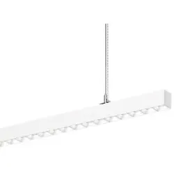 Siteco 51MX36DA47WB Silica 21Office-Leuchte, LED, 7.060lm840, direkt/indirekt, abgehängte Montage