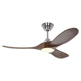 CasaFan Eco Genuino 152 BN-NB Deckenventilator nussbaum/chrom