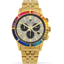 Louis XVI Majeste Iced Out Edelstahl 43 mm LXVI1120