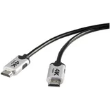SpeaKa Professional HDMI Anschlusskabel HDMI-A Stecker HDMI-A Stecker 300 m Schwarz